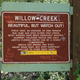 Illustration for article titled A hike with Toby and Mrs. IM at Willow Creek. (Angel Falls)